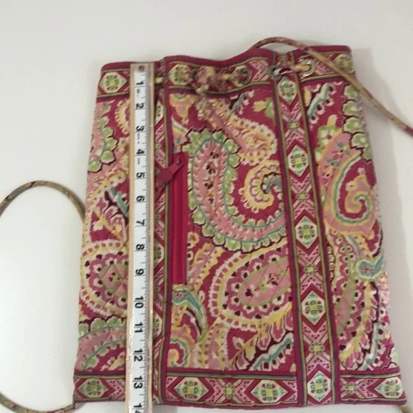 Vera Bradley Capri Melon Drawstring Backpack - Picture 7 of 8